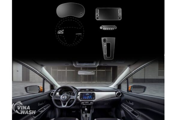 Dán PPF nội thất xe Nissan Almera