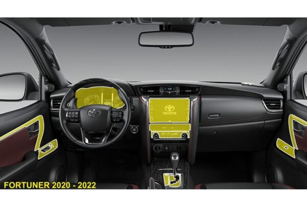 Dán PPF nội thất xe Toyota Fortuner