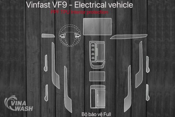 Dán PPF nội thất xe Vinfast VF9