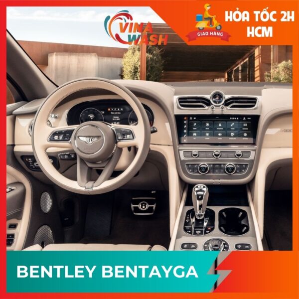 Dán PPF nội thất xe Bentley Bentayga