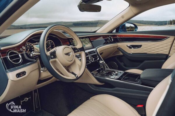 Dán PPF nội thất xe Bentley Flying Spur