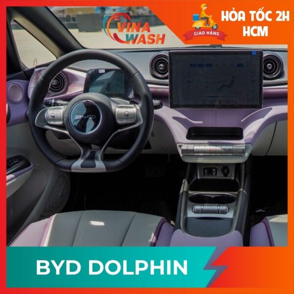 Dán PPF nội thất xe BYD Dolphin