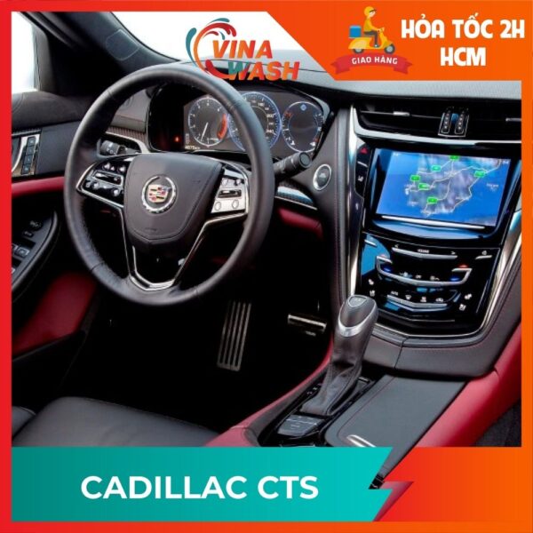 Dán PPF nội thất xe Cadillac CTS