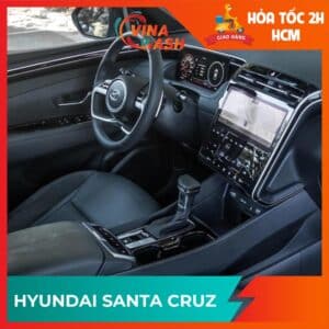 Dán PPF nội thất xe Hyundai Santa Cruz