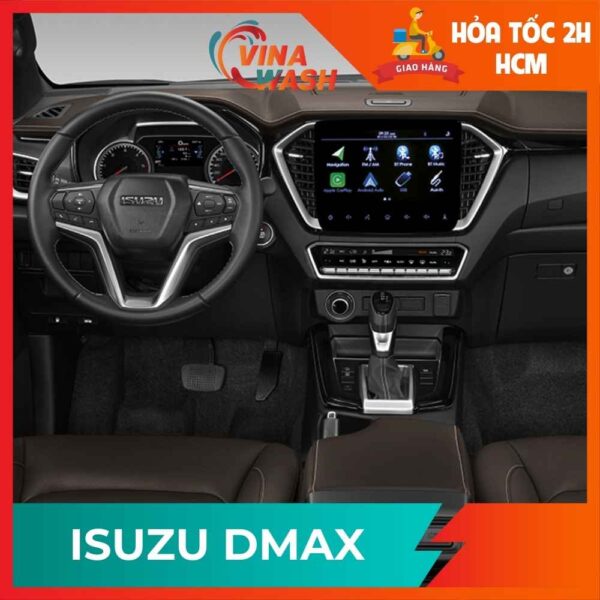 Dán PPF nội thất xe Isuzu Dmax