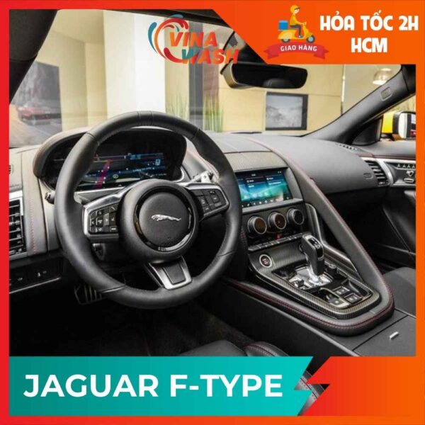 Dán PPF nội thất xe Jaguar F-Type
