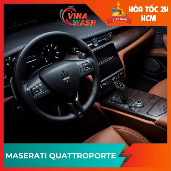 Dán PPF nội thất xe Maserati Quattroporte