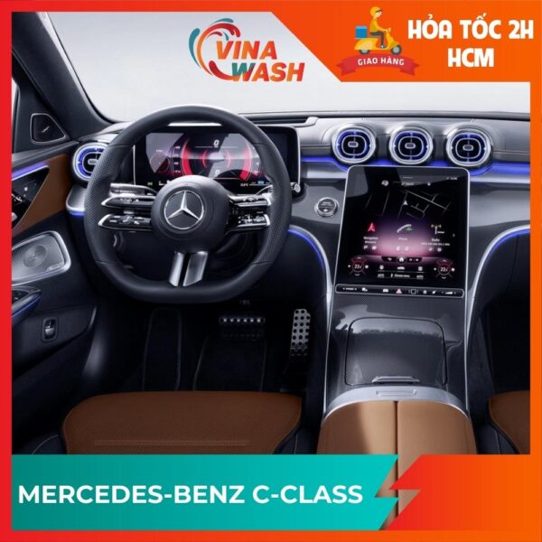 Dán PPF nội thất xe Mercedes-Benz C-Class