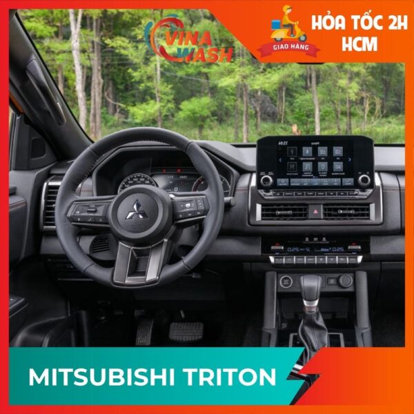 Dán PPF nội thất xe Mitsubishi Triton