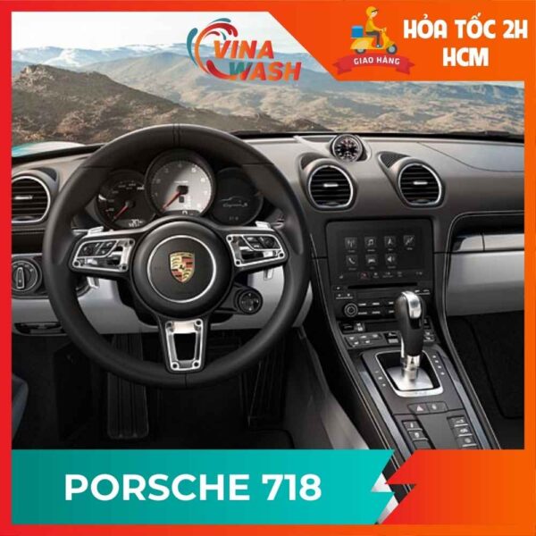 Dán PPF nội thất xe Porsche 718