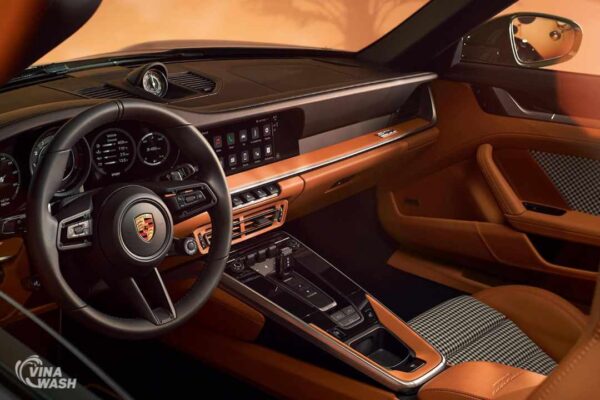 Dán PPF nội thất xe Porsche 911