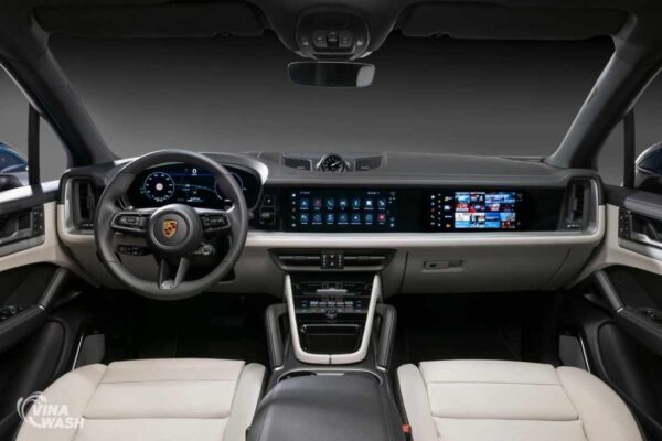 Dán PPF nội thất xe Porsche Cayenne