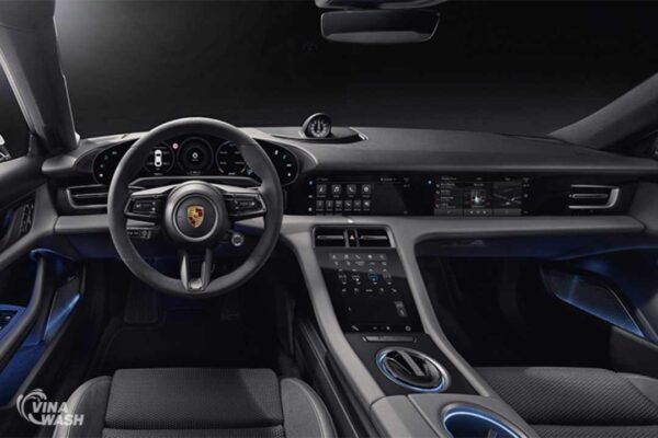 Dán PPF nội thất xe Porsche Taycan
