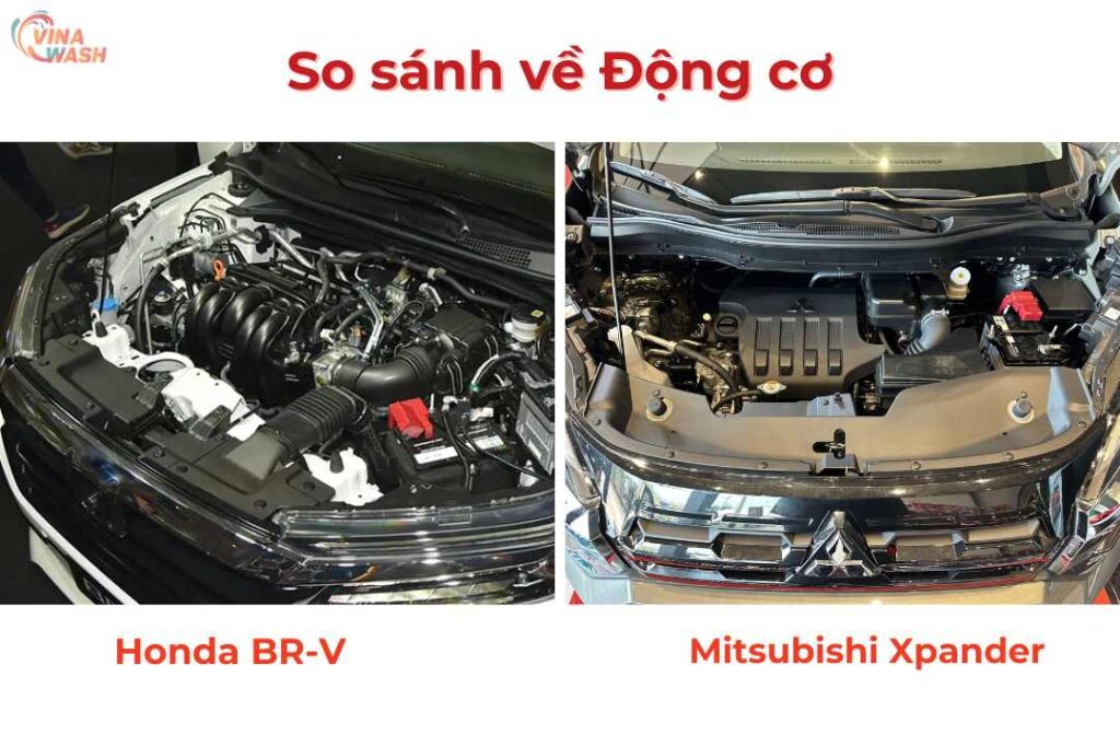 So Sánh Honda BR-V Và Xpander về động cơ