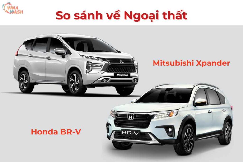 So Sánh Honda BR-V Và Xpander về ngoại thất