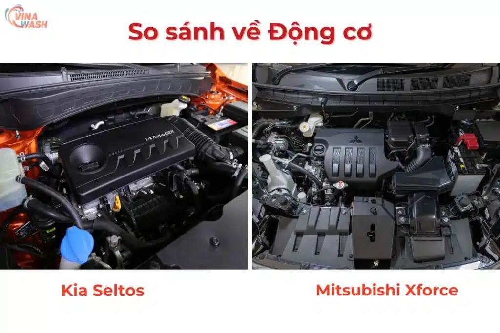 So Sánh Kia Seltos và Xforce về Động cơ