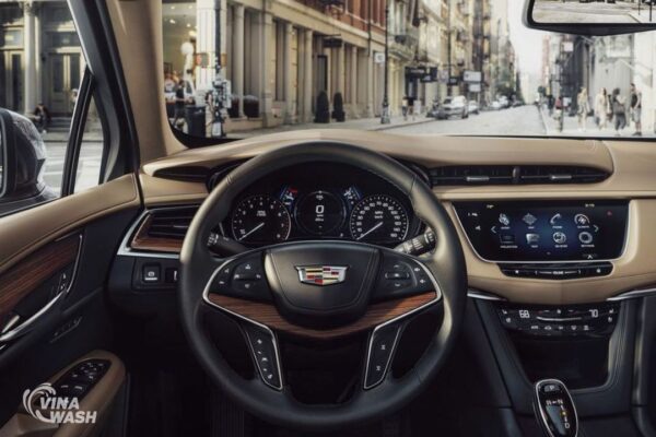 Vị trí Dán PPF nội thất xe Cadillac XT5
