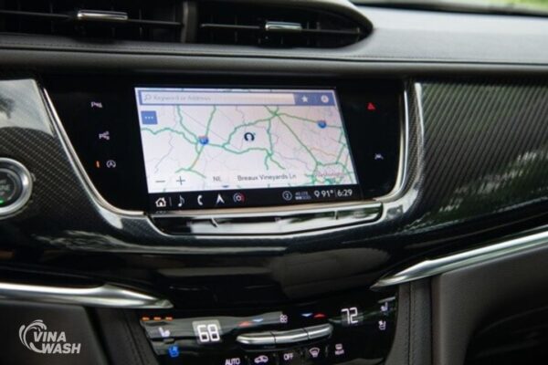 Vị trí Dán PPF nội thất xe Cadillac XT6