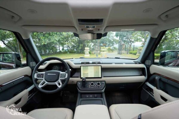 Vị trí Dán PPF nội thất xe Defender 130