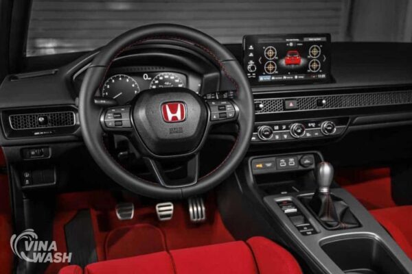 Vị trí Dán PPF nội thất xe Honda Civic Type R 2022