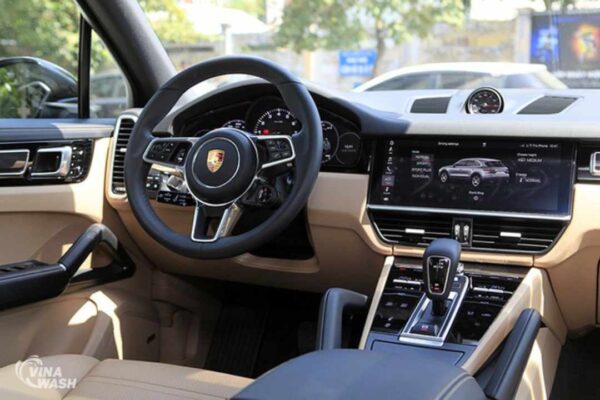 Vị trí Dán PPF nội thất xe Porsche Cayenne