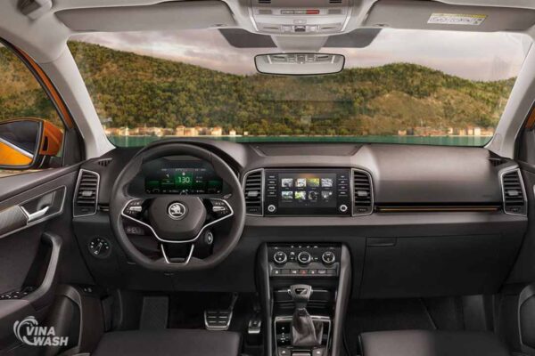 Vị trí Dán PPF nội thất xe Skoda Karoq