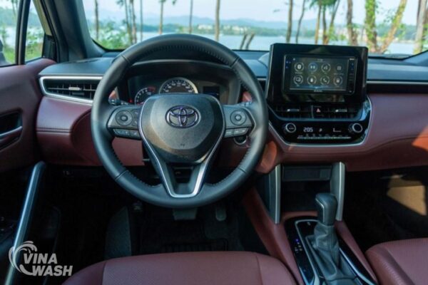 Vị trí Dán PFF nội thất xe Toyota Corolla Cross