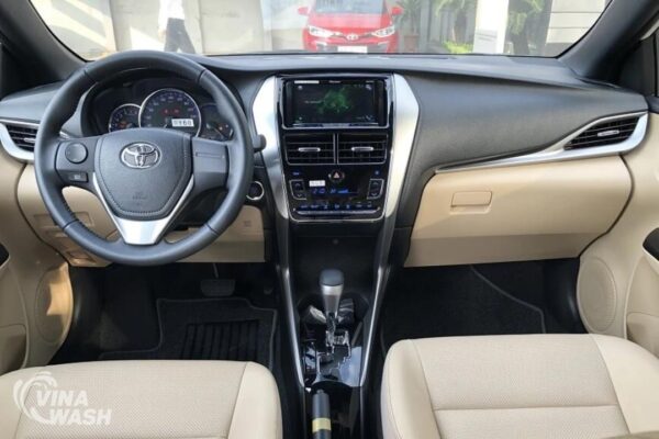 Vị trí Dán PPF nội thất xe Toyota Yaris