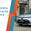 Giá xe Toyota Corolla Altis lăn bánh & ưu đãi T12/2024