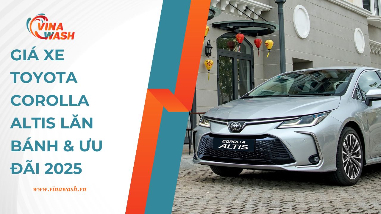 Giá xe Toyota Corolla Altis lăn bánh & ưu đãi