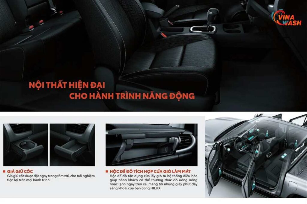 Nội thất Toyota Hilux