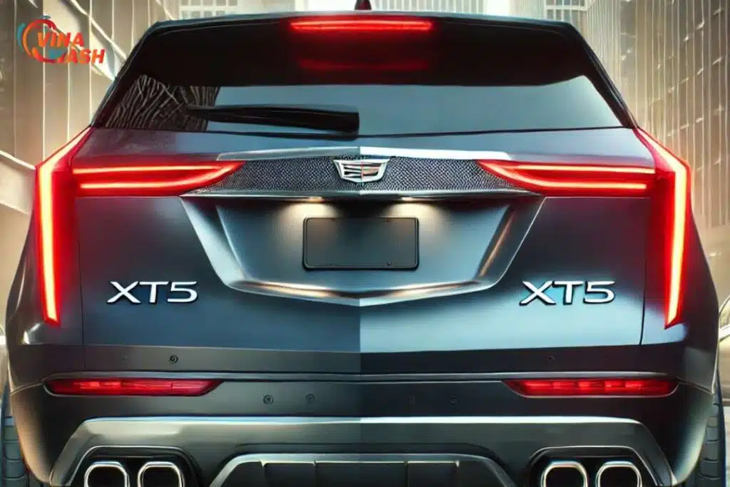 Đuôi xe Cadillac XT5