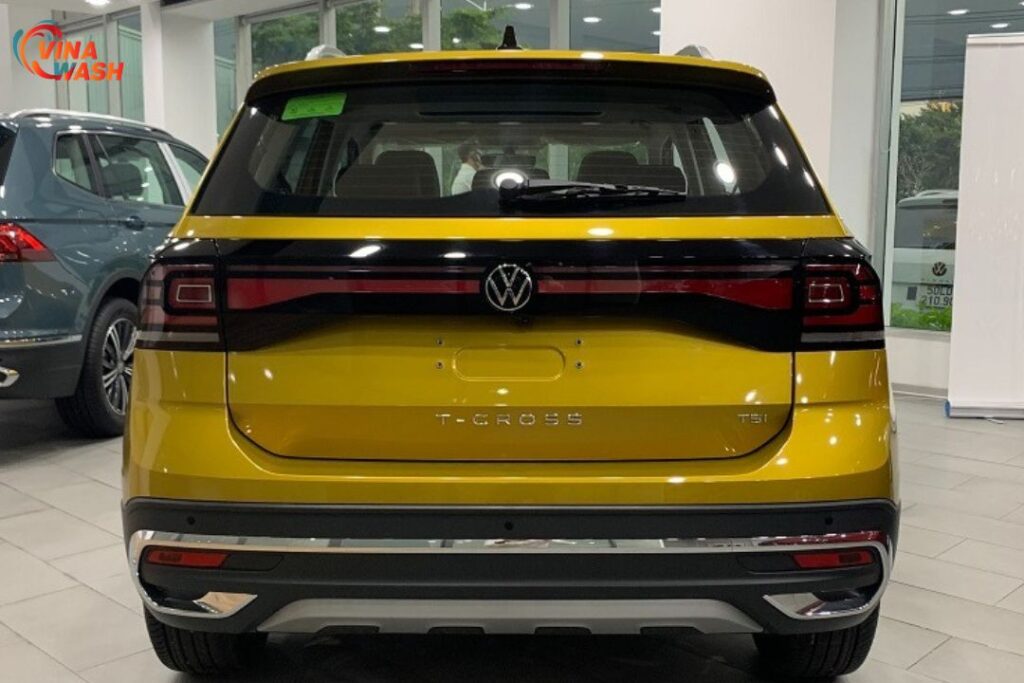 Thiết kế đuôi xe Volkswagen T-Cross