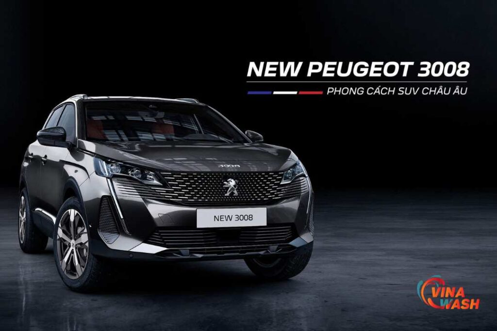 Thiết kế ngoại thất xe Peugeot 3008