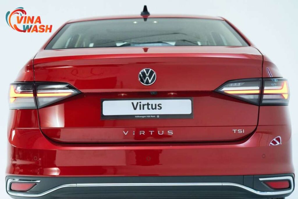 Phần đuôi xe Volkswagen Virtus