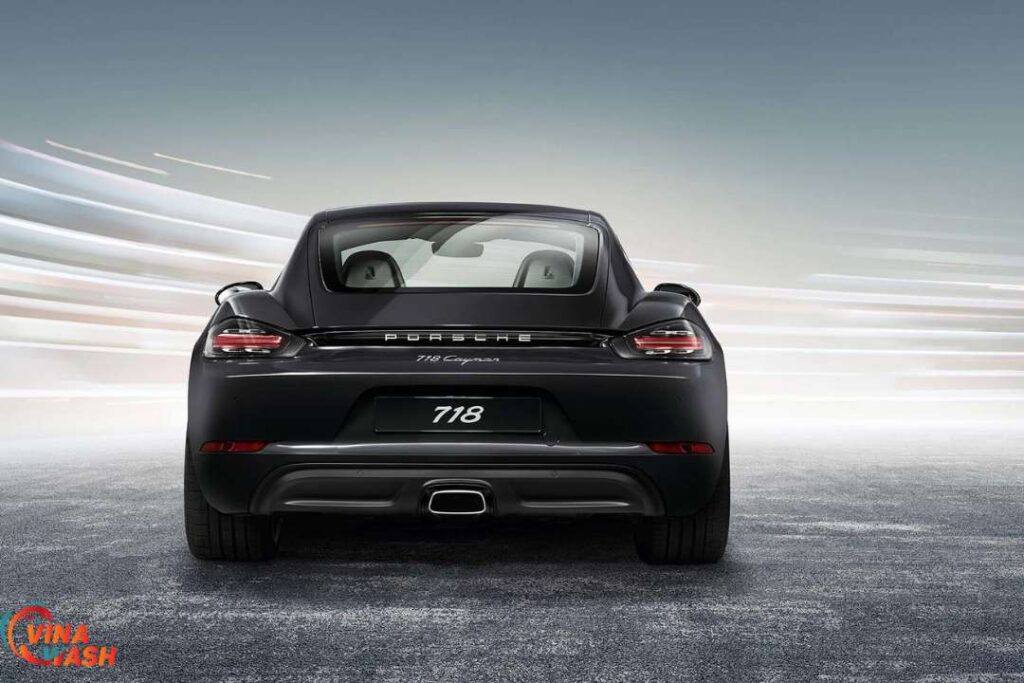 Thiết kế đuôi xe Porsche 718