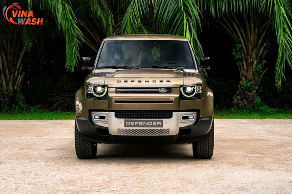 Đầu xe Land Rover Defender