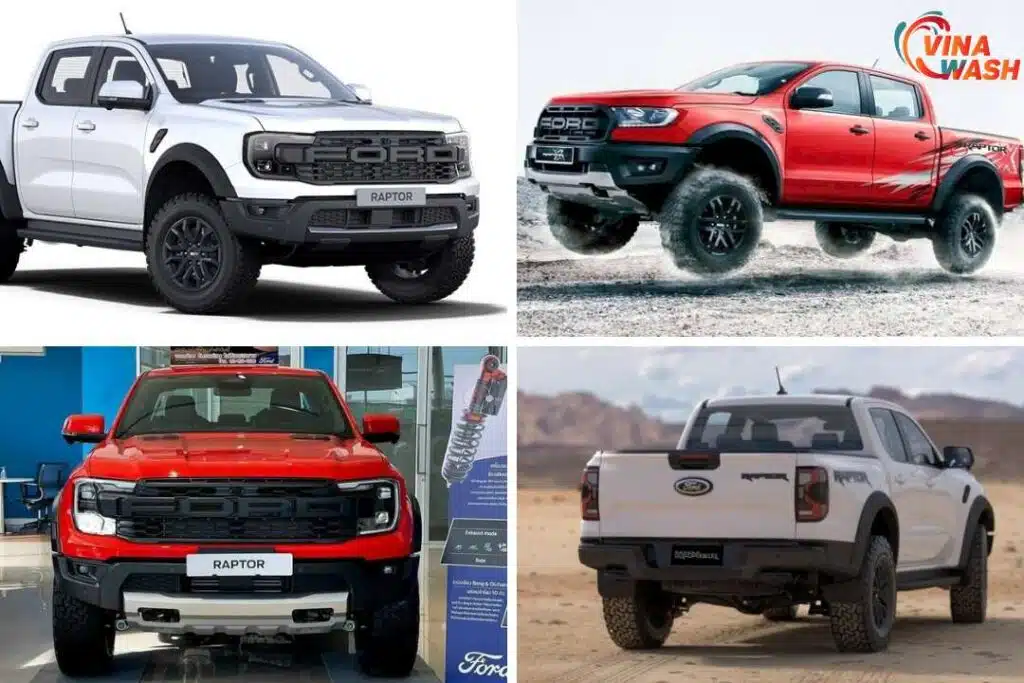 Ngoại thất Ford Ranger Raptor – Thiết kế mạnh mẽ, tràn đầy năng lượng
