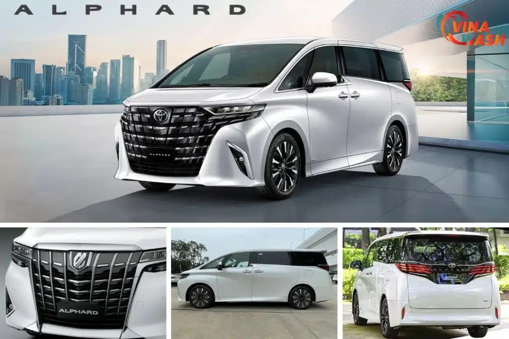 Ngoại thất Toyota Alphard - Sang trọng và bề thế