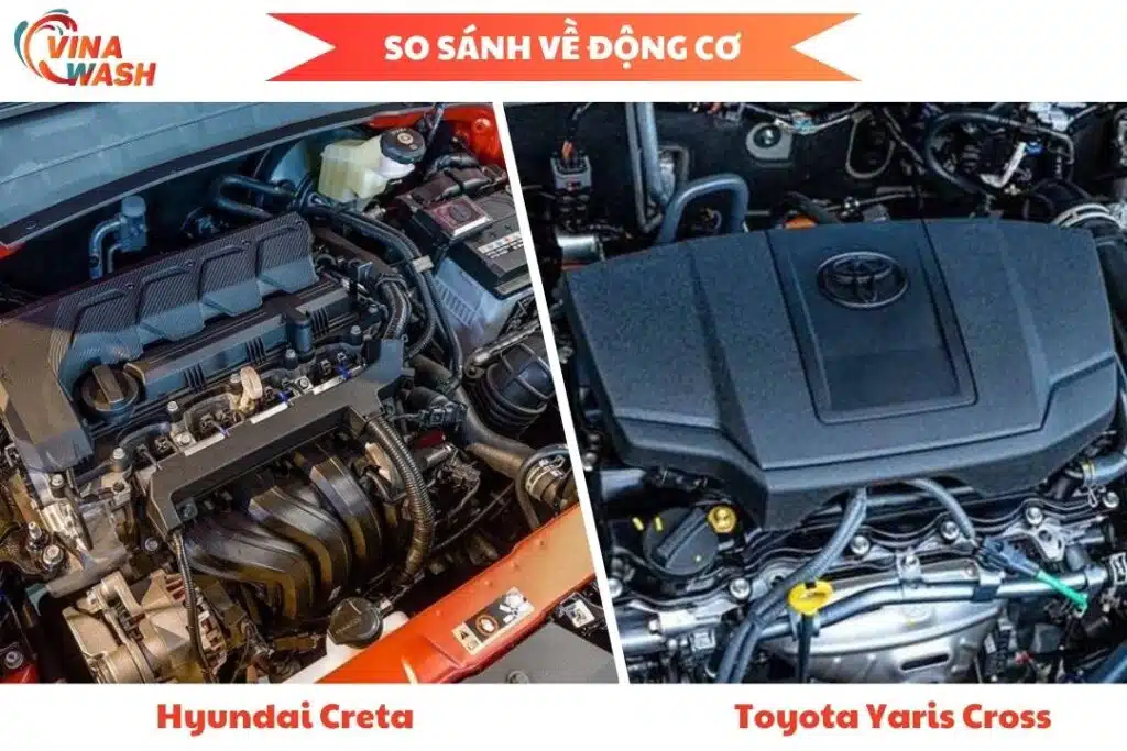 So sánh Hyundai Creta và Toyota Yaris Cross về động cơ và trải nghiệm lái