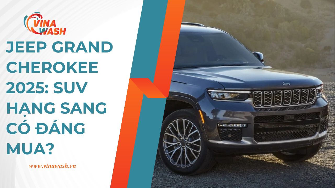 Jeep Grand Cherokee 2025 là đại diện tiêu biểu trong phân khúc SUV cỡ trung cao cấp