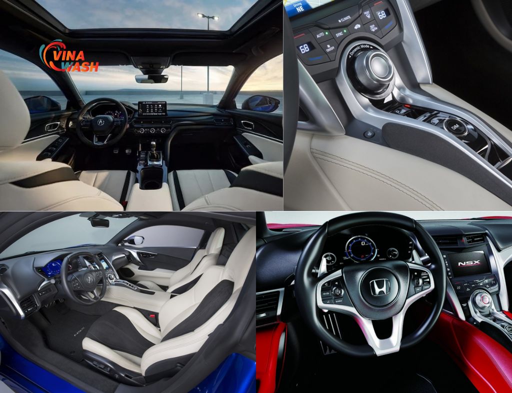 Bước vào khoang cabin Acura NSX là như bước vào một buồng lái máy bay phản lực thu nhỏ.