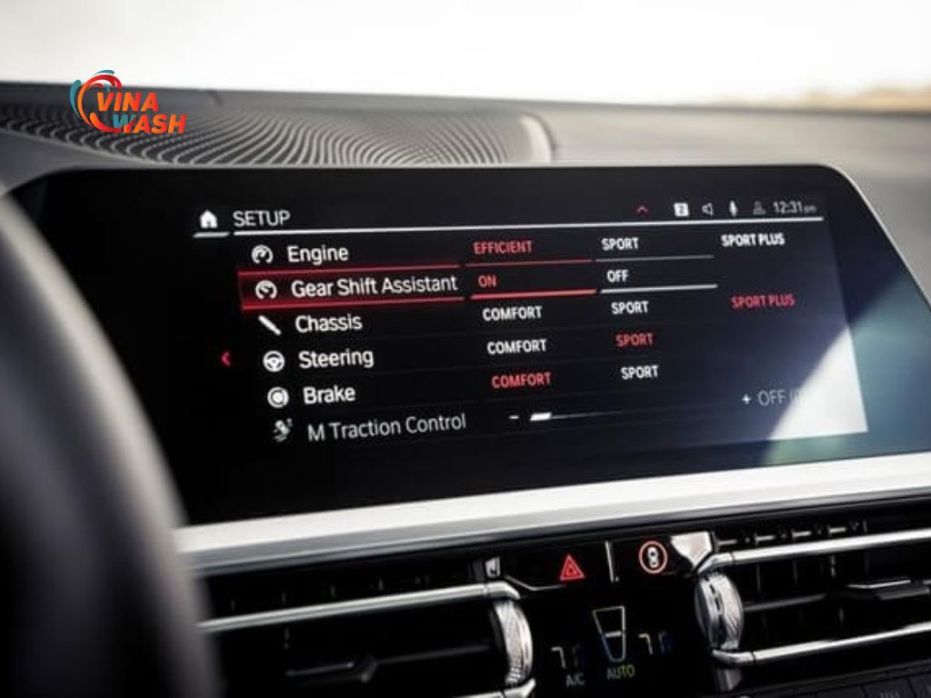 Màn hình trung tâm BMW M4