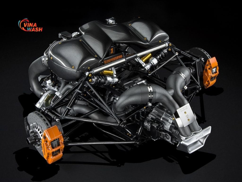 Động cơ V8 1360 mã lực 