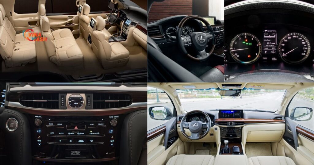 Nội thất của Lexus LX570