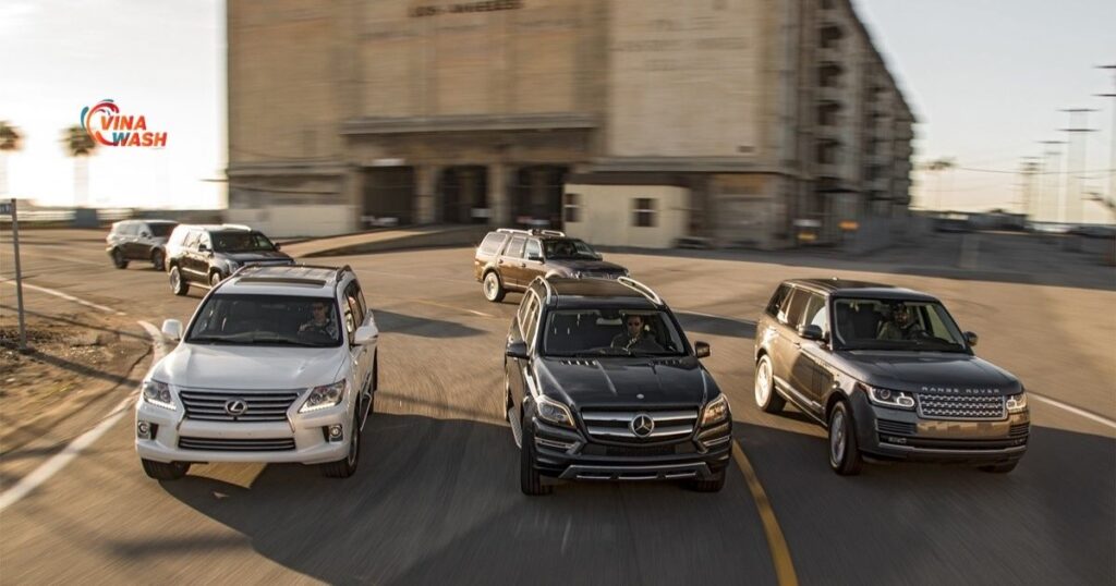 QX80, Range Rover HSE, LX570 và GL450 là những mẫu SUV hạng sang được đánh giá cao nhất