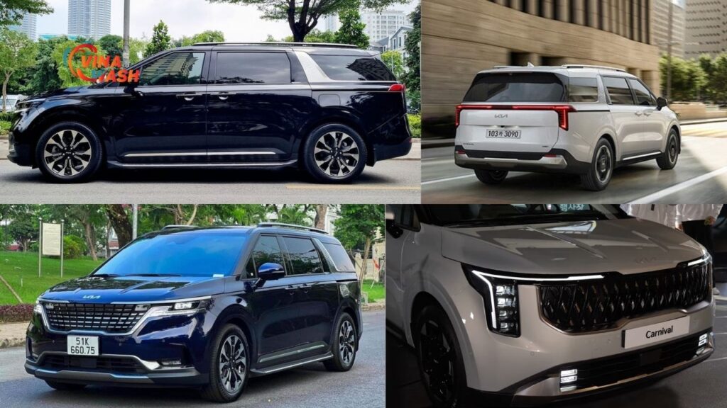 Thiết kế ngoại thất của Kia Carnival