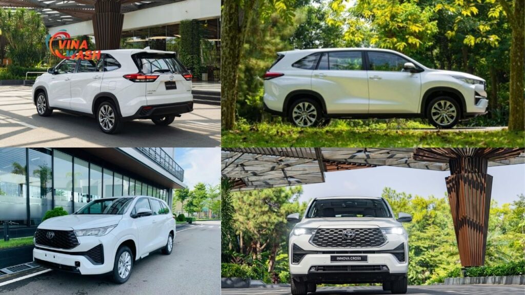 Thiết kế ngoại thất của Toyota Innova Cross