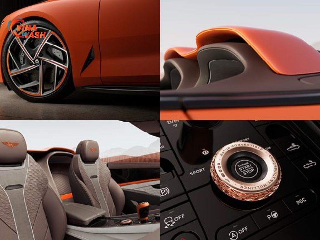 Ngoài ra, Bentley cũng cung cấp nhiều tuỳ chọn cao cấp như các chi tiết nội thất dát vàng 18K, hoa văn khảm thủ công và nhiều tùy biến riêng biệt thể hiện cá tính chủ nhân.