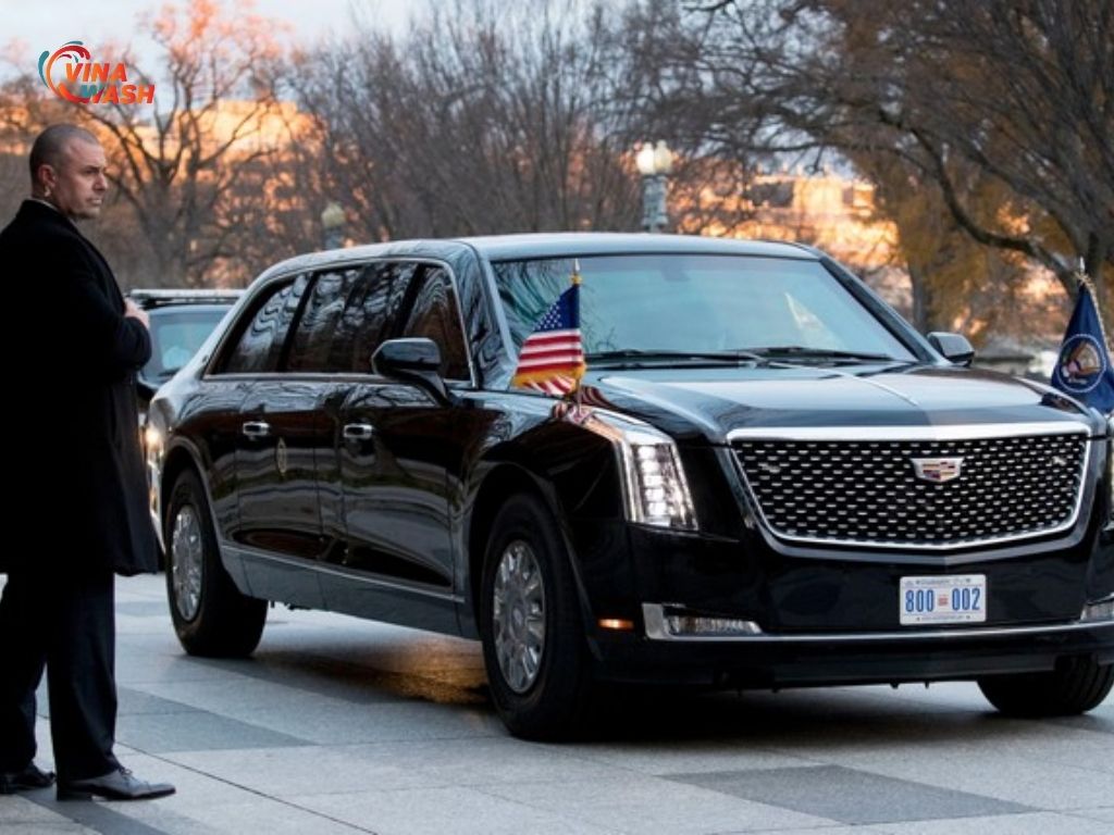 Xe chuyên chở tổng thống Mỹ đến từ thương hiệu Cadillac